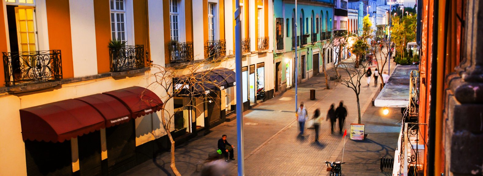 A residential area of Mexico City